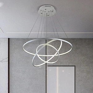 Hot selling Room Hotel Modern Design Luxury Circular LED Chandelier Pendant Light