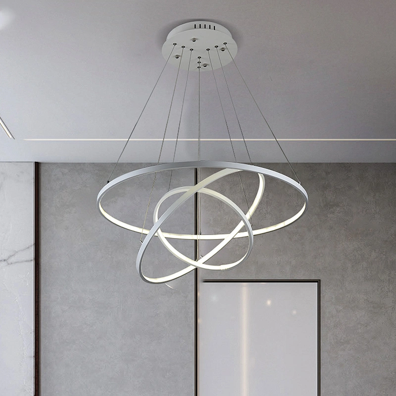 Hot selling Room Hotel Modern Design Luxury Circular LED Chandelier Pendant Light