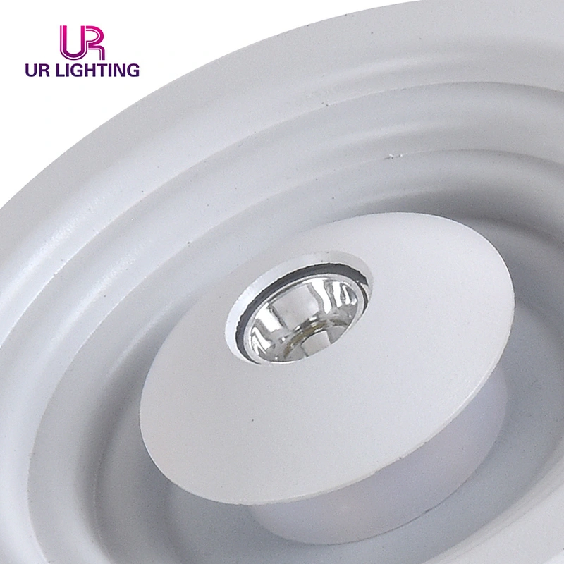Promotional simple modern home decoration lamp white color 15w + 7w led panel light