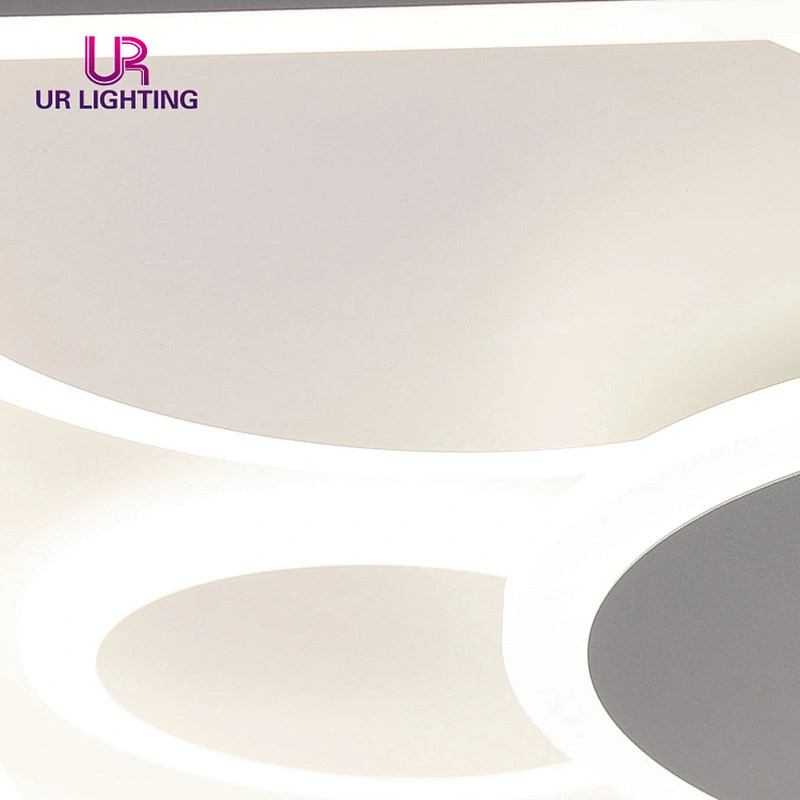 Fashion Modern simple square decorative bedroom home interior Led Ceiling Light