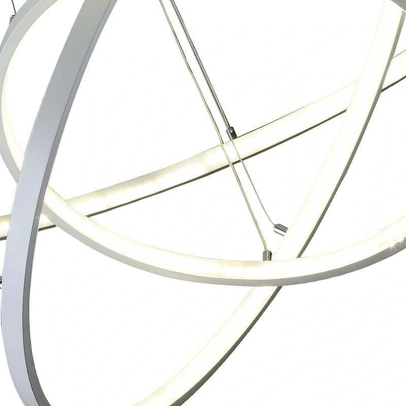 Hot selling Room Hotel Modern Design Luxury Circular LED Chandelier Pendant Light