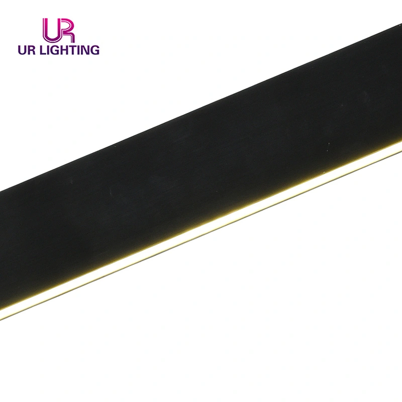 Hot selling Decorative Modern Design Black Line Kitchen Bar LED Chandelier Lamp