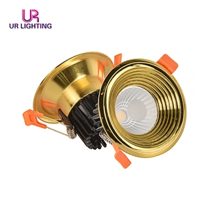 High quality home dimming aluminum indoor round 7 watt ceiling LED Spotlight