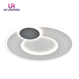 2020 China factory cheap price modern unique circle design led ceiling lamp lighting