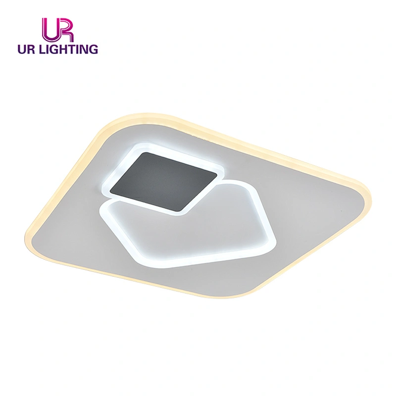 Top supplier modern square aluminum home living room bedroom led ceiling light