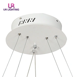 2020 New Design Indoor Dining  For Kitchen Room Home White Decorative Fancy Led Pendant Lamp