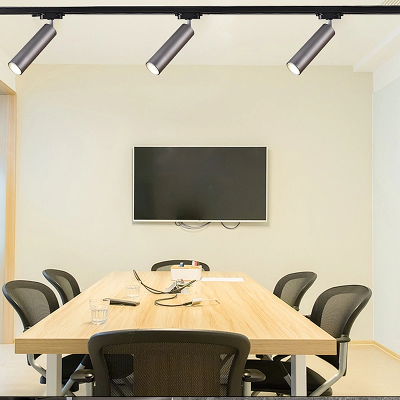 ODM OEM Design project aluminum housing living room home office 10w COB led track light