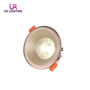 High quality home dimming aluminum indoor round 7 watt ceiling LED Spotlight
