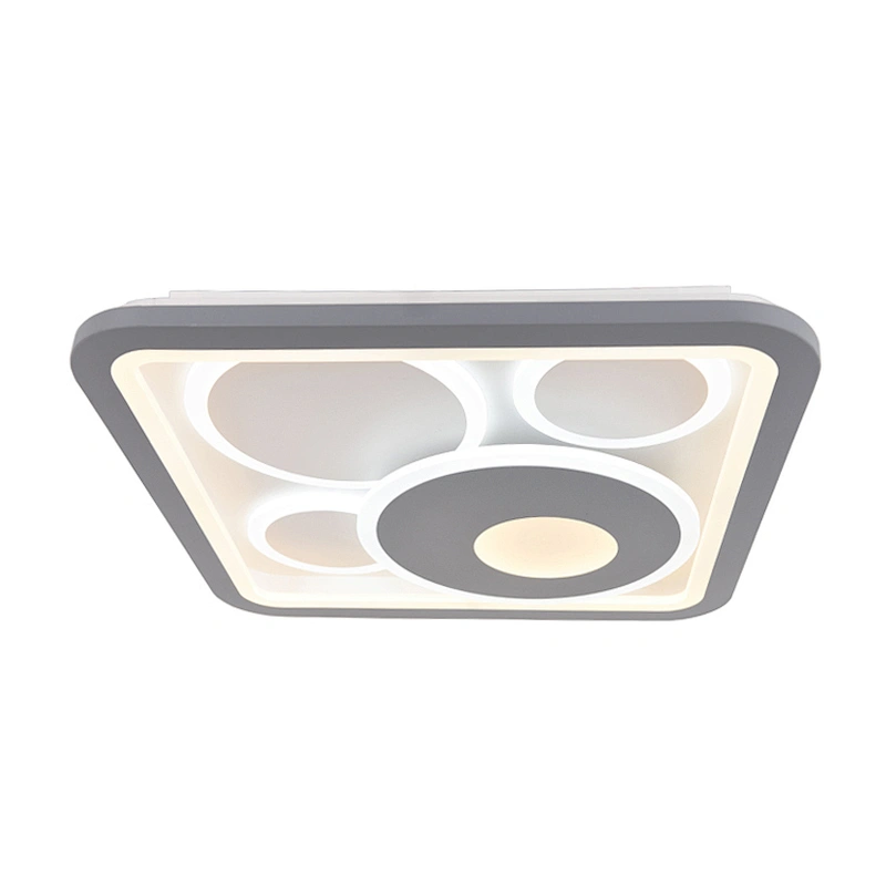 Fashion Modern simple square decorative bedroom home interior Led Ceiling Light