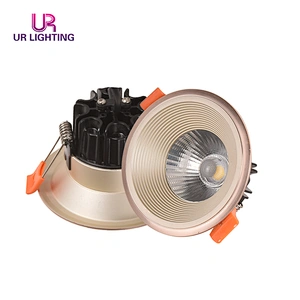 High quality home dimming aluminum indoor round 7 watt ceiling LED Spotlight