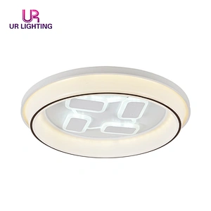 High quality fancy design home decoration round modern decor led ceiling lamp