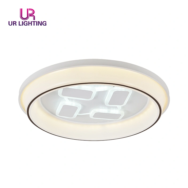 High quality fancy design home decoration round modern decor led ceiling lamp