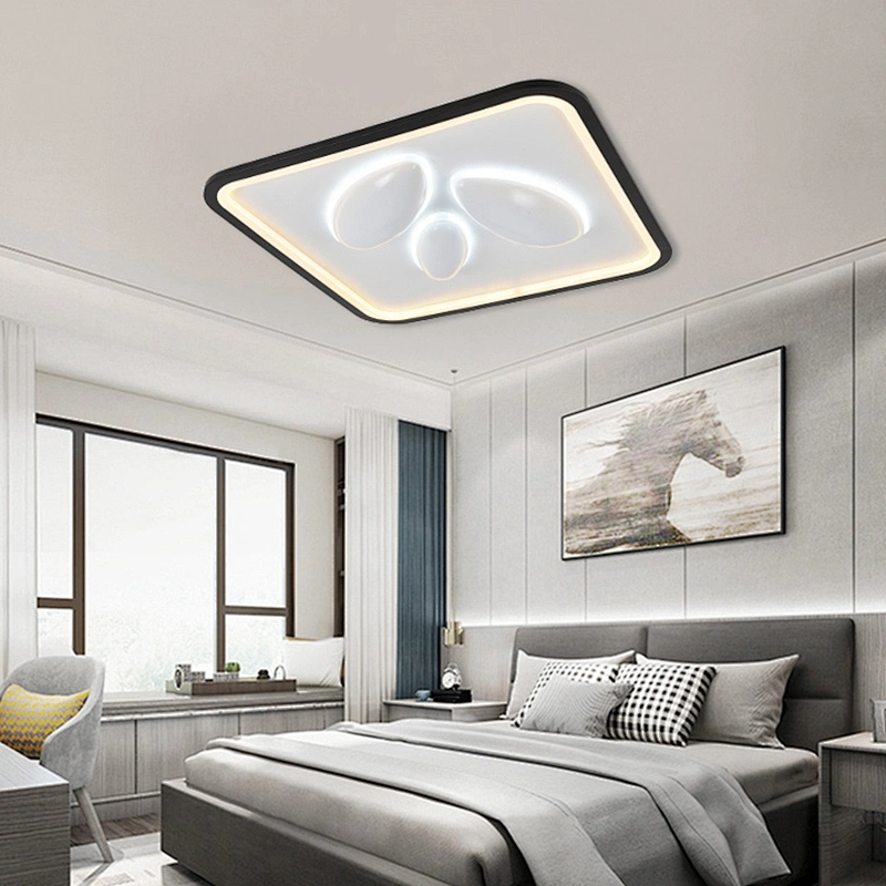 2020 New products interior modern unique square classic led ceiling lamp