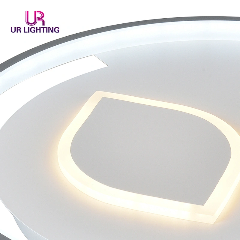 Modern simple nordic round home decoration led ceiling lamp for living room