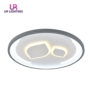 Modern simple nordic round home decoration led ceiling lamp for living room