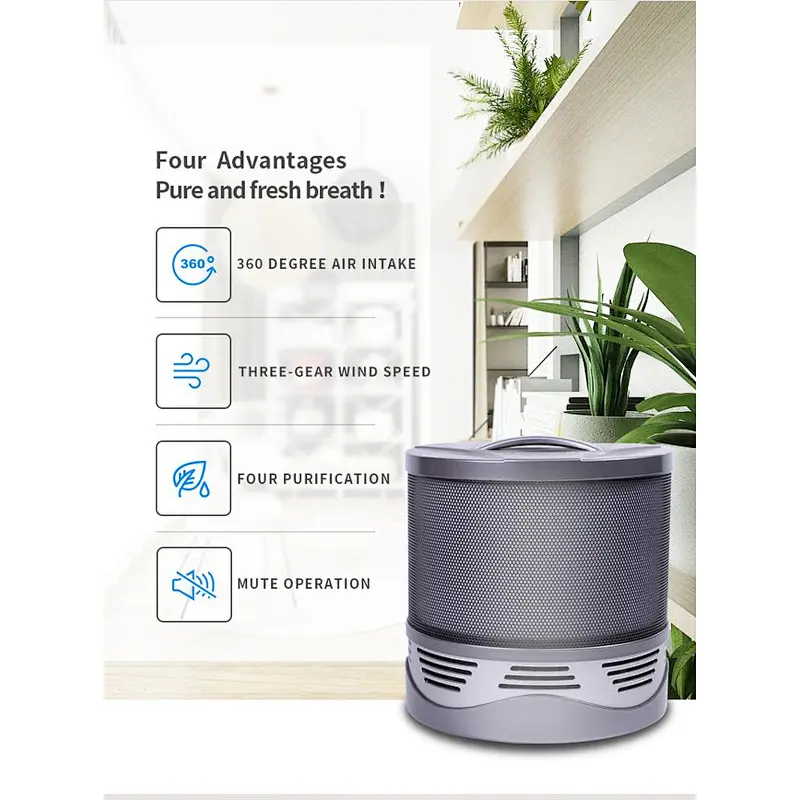 Chine OEM factory in stock portable air purifier for room