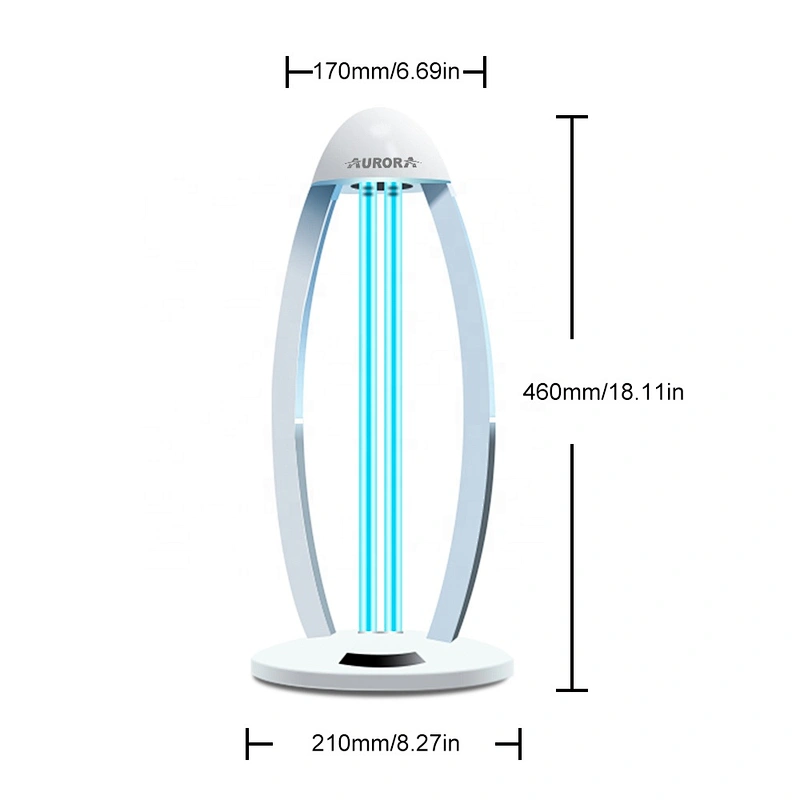 CE FCC 254nm germicidal  uv air sterilizer mini uv lamp