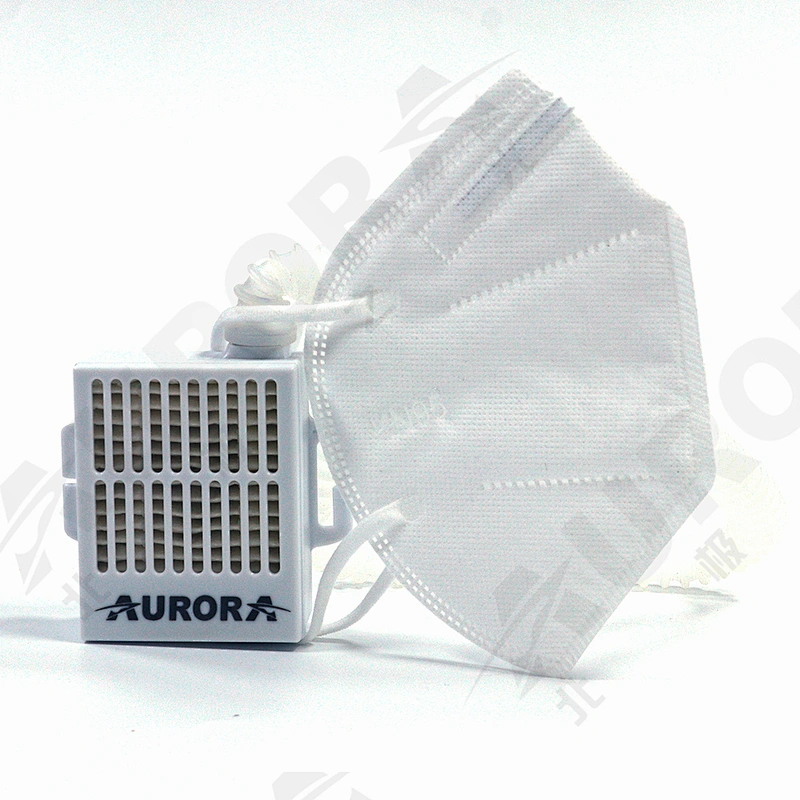 Aurora Ce Certification Electric Smart Face Mask Reusable Face Masks 5 Layers Protection PM2.5