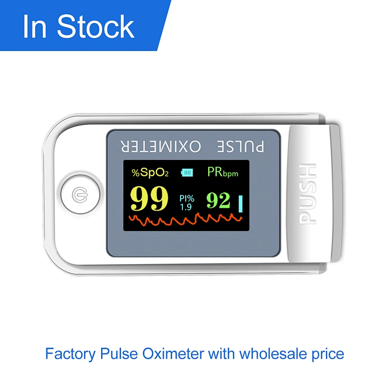 Factory Wholesale Ce Fda Blood Pressure Basic Finger Pulse Oximeter In Stock