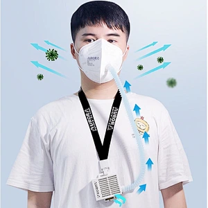 Aurora Electric Portable Smart Kn95 Face Masks Air Filter Material Roll With Purifier For Virus PM2.5