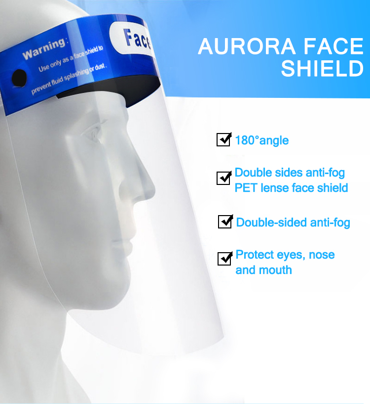 medical protective face shields supplier