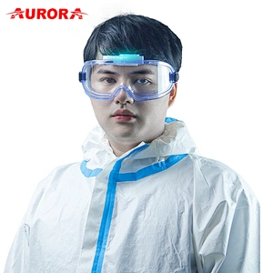 2020 New Patent Air Purifier Anti Fog Safety Glasses Electronic Zero Fog Goggles For Hospital