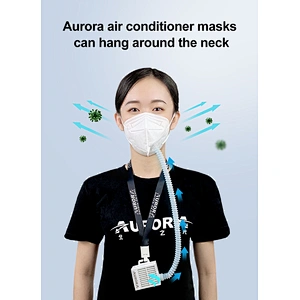 AM99 Disposable Antiviral Face Mask Portable Electronic Face Mask With 99.95% Filter Effect