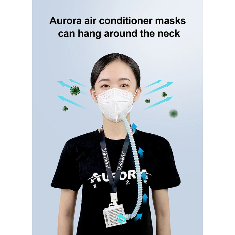 AM99 Disposable Antiviral Face Mask Portable Electronic Face Mask With 99.95% Filter Effect