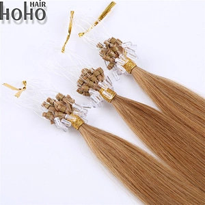 Wholesale factory price 18 inch #16 brown color micro loop hair extension