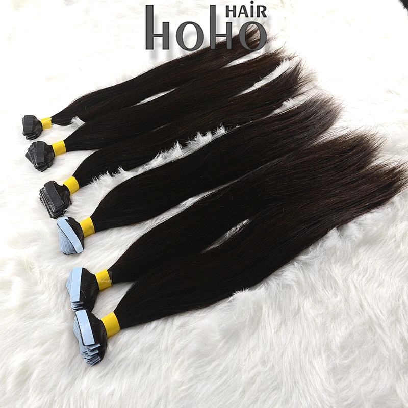Good quality hair extension adhesive tape on kinky curly tape hair extensions