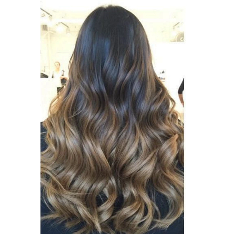 Wholesale new product balayage tip hair brazilian virgin cuticle aligned hair