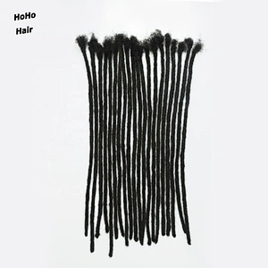 HOHO DREADS Wholesale braiding human natural locs hair crochet dreadlocks extensions
