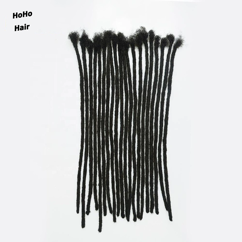 HOHO DREADS Wholesale braiding human natural locs hair crochet dreadlocks extensions