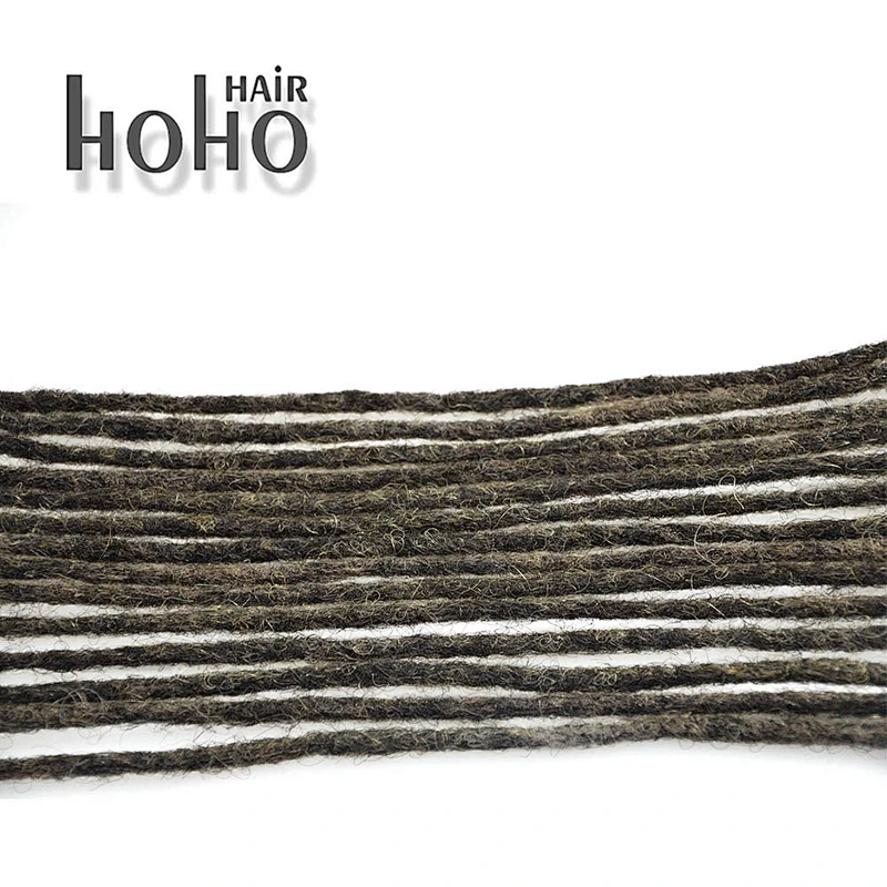 [HOHO DREADS ] Factory direct MIX COLOR afro kinky human hair crochet dreadlocks