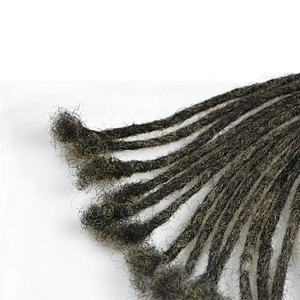 [HOHO DREADS ] Factory direct MIX COLOR afro kinky human hair crochet dreadlocks