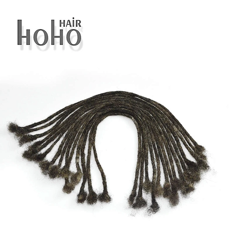 [HOHO DREADS ] Factory direct MIX COLOR afro kinky human hair crochet dreadlocks