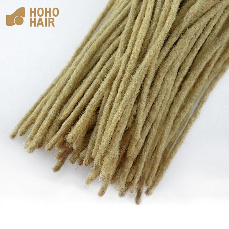 [HOHO DREADS] ombre 16 inch afro kinky human hair dreadlocks extensions