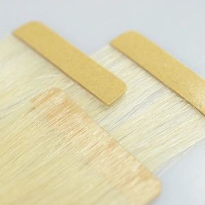 Free sample remy invisible tape in hair extensions