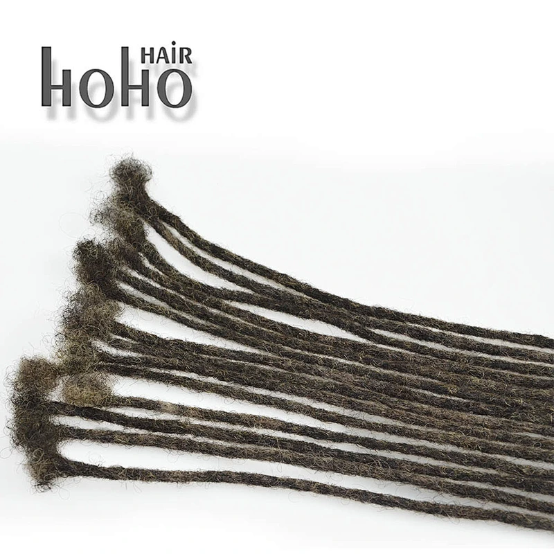 [HOHO DREADS ] Factory direct MIX COLOR afro kinky human hair crochet dreadlocks