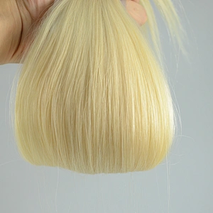 Wholesale invinsible tape hair extensions with blonde virgin brazilian cuticle aligned hair