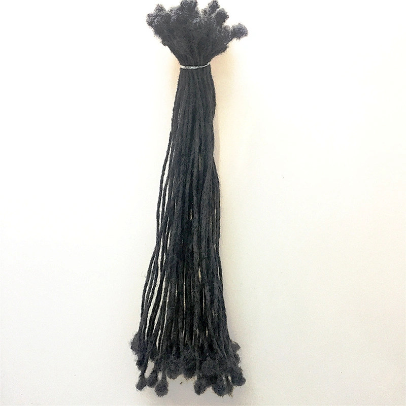 Hoho dreads 0.2cm thin micro locs human hair extensions dreadlocs braiding hair