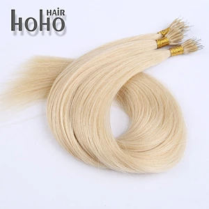 Wholesale russian hair blonde 20 inch nano hair extension