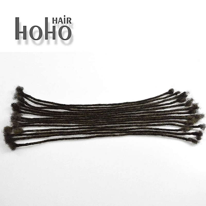[HOHO DREADS ] Factory direct MIX COLOR afro kinky human hair crochet dreadlocks