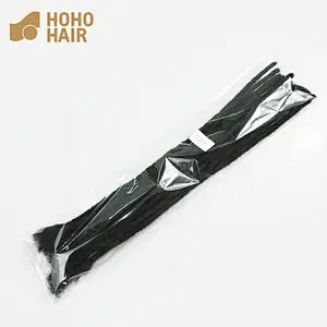 HOHO DREADS Wholesale braiding human natural locs hair crochet dreadlocks extensions