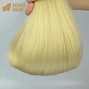 wholesale Top quality 18 inch blonde virgin human hair brazilian flat tip