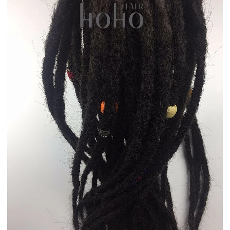 easy to attach synthetic hair crochet dreadlocks wig for women