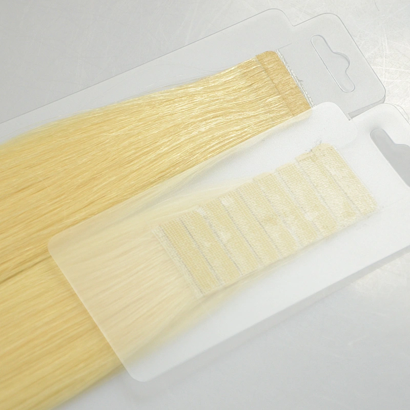 Free sample natrual tangle free 100% cambodian remy hair. cuticle aligned double drawn normal tape in human hair extensions