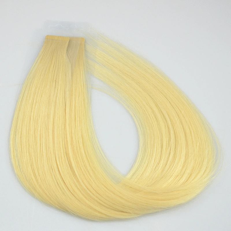 Free sample natrual tangle free 100% cambodian remy hair. cuticle aligned double drawn normal tape in human hair extensions