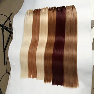 Hot sale natrual smooth cuticle aligned hair 120grm clip in extensions