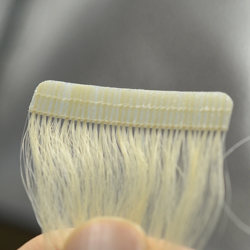 Best selling real natrual cambodian hair in tape natural extensions